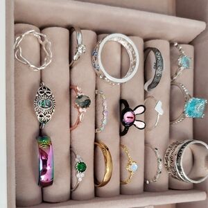 Source Unknown Multicolor Women's Ring Collection